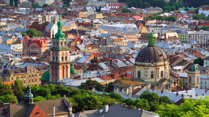 Vue de Lviv